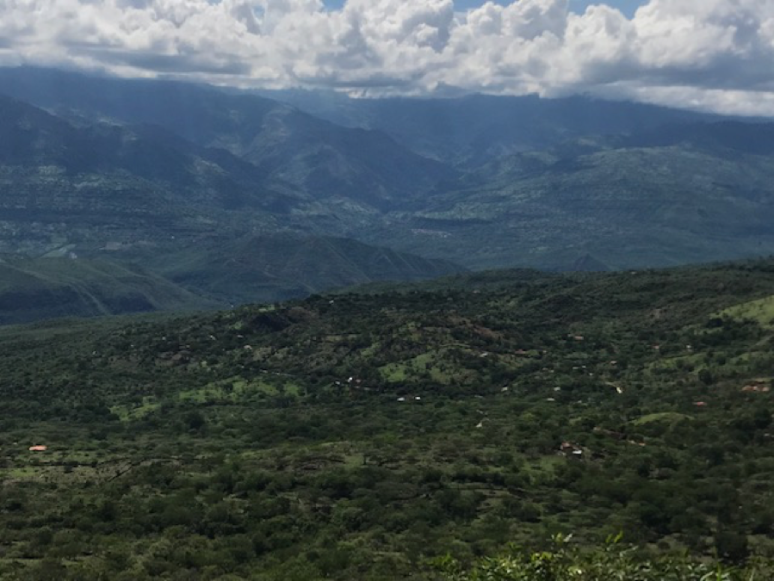 Barichara countryside view